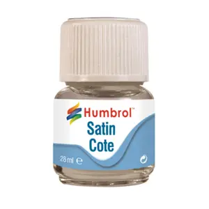Modelcote Satin Cote (28 мл), Humbrol Coatings, Varnishes, & Thinners