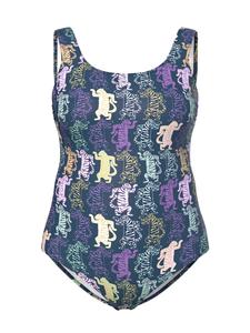 Купальник Ulla Popken, цвет dunkles petrol