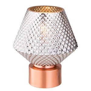 Настольная лампа Loistaa Tampere, дымчатое стекло / железо - 1-светлый - дымчато-серый