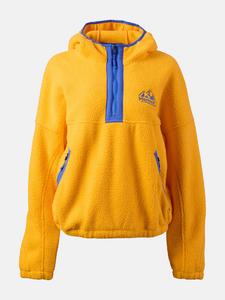 Marmot Желтый флисовый пуловер