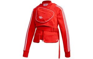 Куртка Trefoil X Jwc Co-branded Edition женская красная Adidas Originals