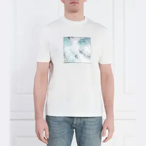 Футболка стандартного кроя Armani Exchange, белый