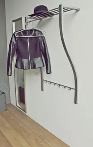 Вешалка Spinder Design "CARVE", ширина 75 см 75х113х29 см, цвет silberfarben