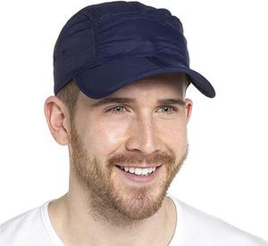Бейсболка со складным козырьком KAV, темно-синий