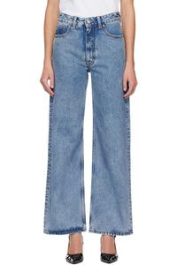 Mm6 Maison Margiela Синие джинсы с пятью карманами