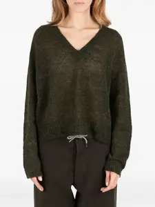 Джемпер Keira с V-образным вырезом Société Anonyme, зеленый