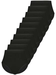 Трусы Sassa 10er Sparpack Maxi, цвет black skin