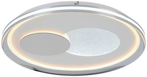 Потолочный светодиодный светильник, хром/белый, степень защиты IP20 Novel, белый/хромовый