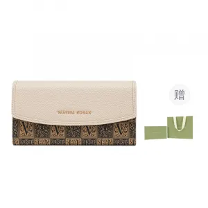 VANESSA HOGAN Женский абрикосовый клатч кошелек для монет из ПВХ, Apricot