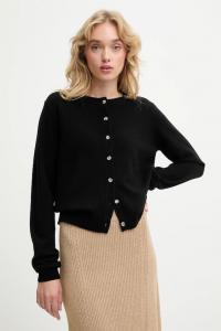 Кардиган из мериносовой шерсти Answear.Lab, черный