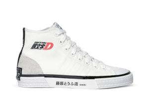 Кроссовки Adidas Initial D x Bait x Nizza High, белый