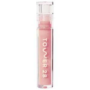 Увлажняющее нелипкое масло для губ ShineOn Lip Jelly Tower 28 Beauty, 0.13 oz/3.9 mL, Oat