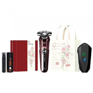 PHILIPS Бокс роторная бритва для всего тела, моющаяся, мужская электрическая, Black Beehive, быстрая зарядка за 1 час