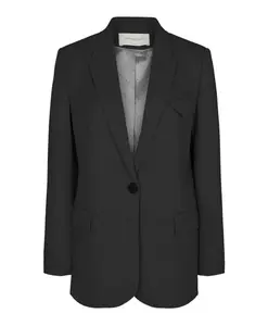 Черный пиджак с накладными карманами Copenhagen Muse, черный