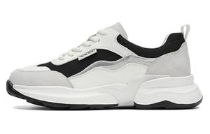 Кроссовки женские с низким верхом белого/черного цвета Aokang