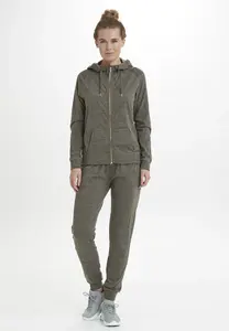 Тренировочная куртка ATHLECIA "CHESTINE" с практичным капюшоном, зеленый