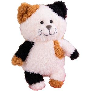 Плюшевая игрушка чайный рис кот пушистая кукла MIANHUIYI, белый