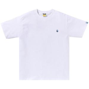 Футболка BAPE ABC Camo One Point Tee, White/Blue