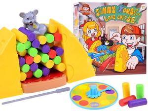 Аркадная игра «Построй стену» Сыр + мышь Gr0422 JOKOMISIADA