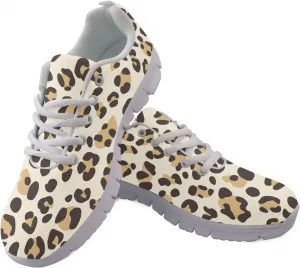 Женские ботинки POLERO в стиле бохо, легкие кроссовки на шнуровке, повседневная обувь для мужчин, размеры EU35-45, UK2.5-10, леопардовый принт