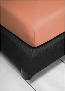 Простыня на резинке IRISETTE TERRY ORION 0009 медная 190 x 200 см Irisette