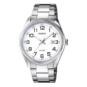 Часы CASIO Sports Quartz Waterproof Mens White Analog, белый