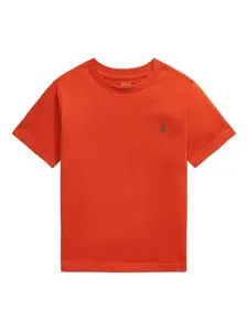 Футболка с короткими рукавами POLO RALPH LAUREN KIDS, оранжевый