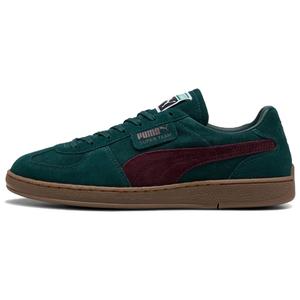 PUMA Износостойкие низкие кроссовки для скейтбординга унисекс, зеленые