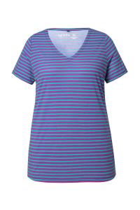 Рубашка оверсайз Ulla Popken, фиолетовый