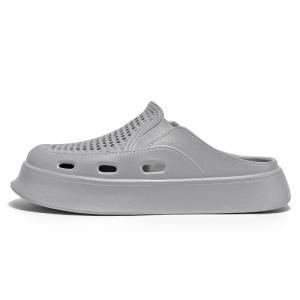 Мужские тапочки Wrap toe с защитой от запаха, устойчивостью к истиранию и скольжению OUBT, серый