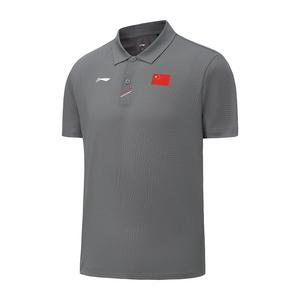 Футболка-поло Li-Ning Honor Gold Logo Collection 2026 Весна-Лето