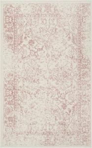 Ковер SAFAVIEH, 61 x 92 см, Adirondack Collection, Ivory & Rose, дизайн Oriental Distressed, не линяет, прост в уходе, идеален для помещений с высокой проходимостью: гостиная, столовая, спальня (ADR109H)