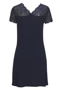 Ночная рубашка LASCANA, синий