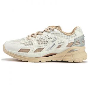 361° Женские бело-желтые повседневные низкие кроссовки Feather White/Apricot Tea Brown устойчивые к износу, цвет Feather White/Apricot Tea Brown