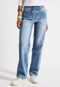 Mit elastikbund loose jeans Street One, Blau