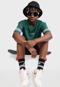 Футболка с принтом TECLAY TEE BOXY FIT Redefined Rebel, цвет Evergreen