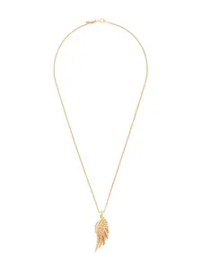Колье с подвеской Gold Wing Emanuele Bicocchi, золотистый