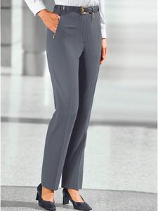 Брюки со стрелками в цвете стальной серый меланж WITT WEIDEN