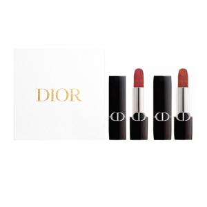DIOR Lancôme Blue Gold Star Box помады Velour легко растушевываются, стойкие 3,5г*2 подарок для девушки