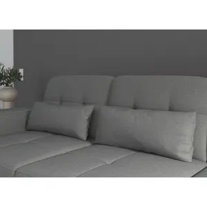 Подушка для дивана sit&more «Baviene», комплект из 2 подушек для почек, серый