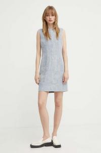 Платье из смесового льна Kasie Tiger of Sweden, синий