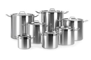 Кастрюля для овощей HENDI с крышкой нержавеющая сталь 200x190 мм 6 л Profi Line