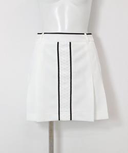 Плиссированная юбка с кружевной отделкой Archivio, цвет White(090)