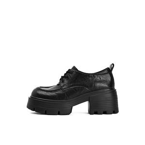 Повседневные однобортные туфли женские DAPHNE, Black