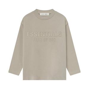 Футболка Fear of God Essentials Kids Classic Long-Sleeve T-Shirt, Timber