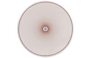 Тарелка HERMES, красный