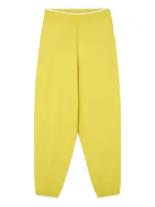 Трикотажные брюки на эластичном поясе Sunnei, желтый