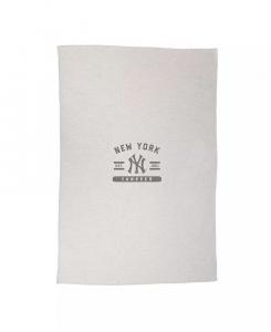 Одеяло-толстовка New York Yankees 54 x 84 дюйма Logo Brands, серый