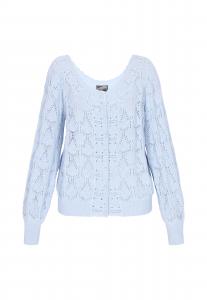 DreiMaster Vintage Вязаный кардиган в небесно-голубом цвете
