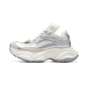 Низкие массивные кроссовки женские SGIRL TWTW, Silver